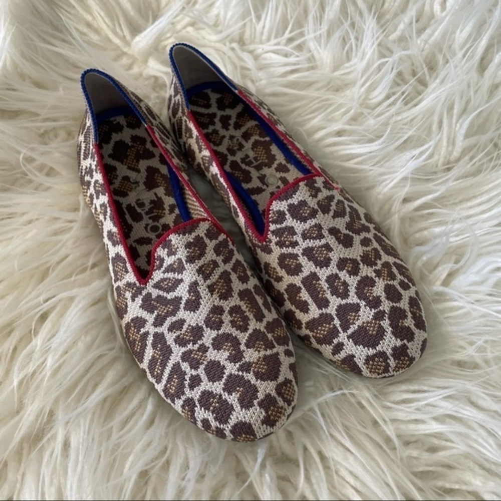 Rothys the loafer mocha spot limited edition size 8‎